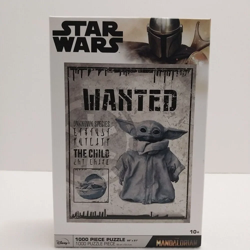 Star Wars: The Mandalorian 1000-piece jigsaw puzzle Wanted Grogu #K017